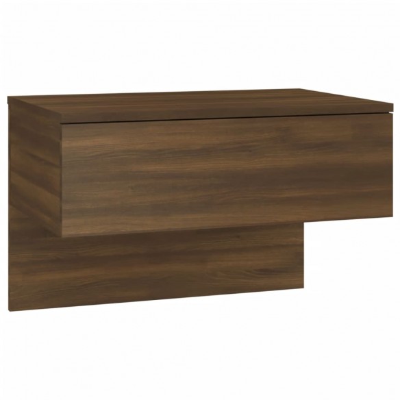 Tables de chevet murales 2 pcs Chêne marron