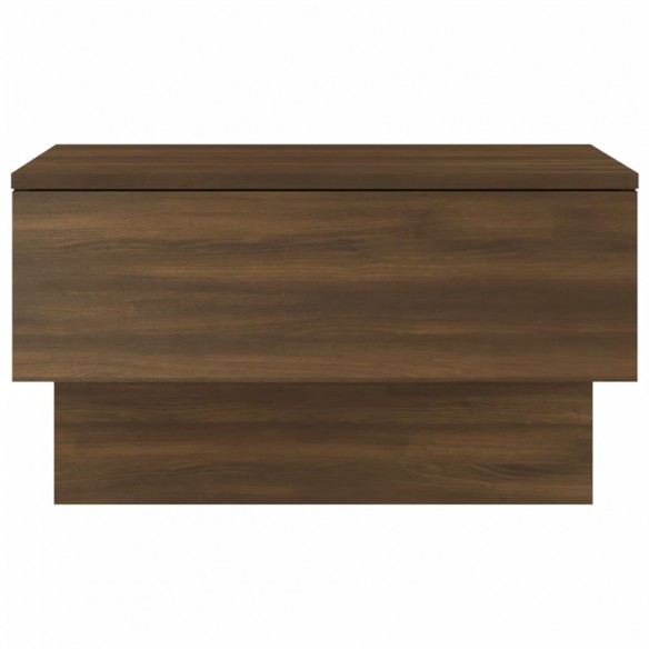 Tables de chevet murales 2 pcs Chêne marron