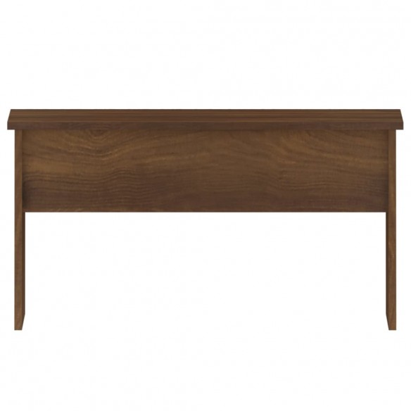 Table basse Chêne marron 80x50,5x41,5 cm Bois d'ingénierie