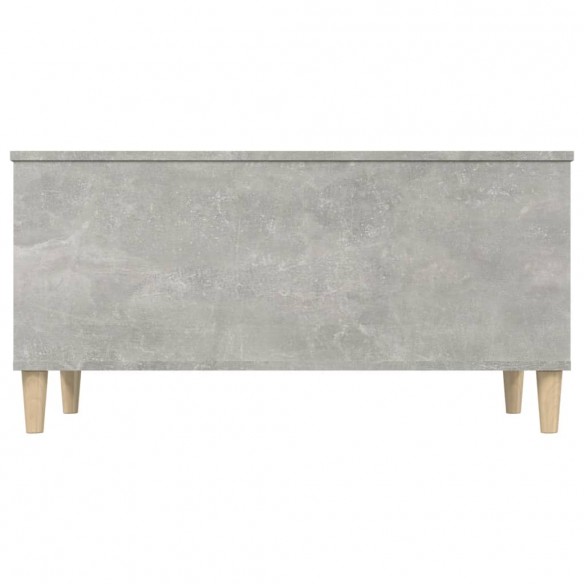 Table basse Gris béton 90x44,5x45 cm Bois d'ingénierie