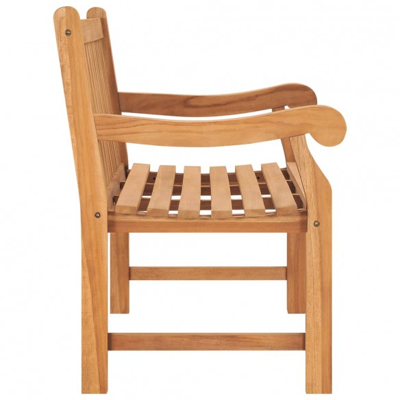 Banc de jardin 114 cm Bois de teck solide