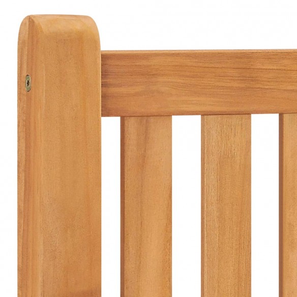 Banc de jardin 114 cm Bois de teck solide