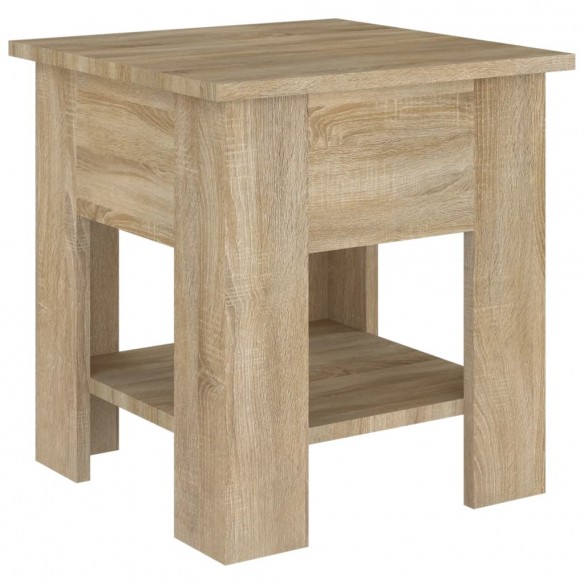 Table basse Chêne sonoma 40x40x42 cm Bois d'ingénierie