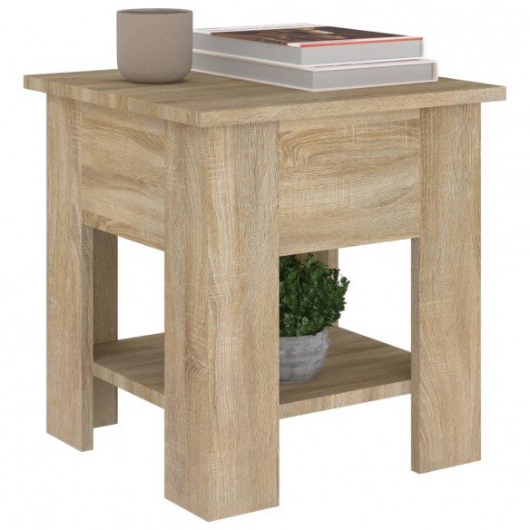 Table basse Chêne sonoma 40x40x42 cm Bois d'ingénierie