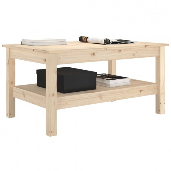 Table basse 80x50x40 cm Bois massif de pin