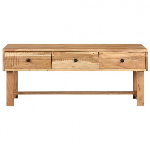 Table basse 100x50x40 cm Bois d'acacia massif