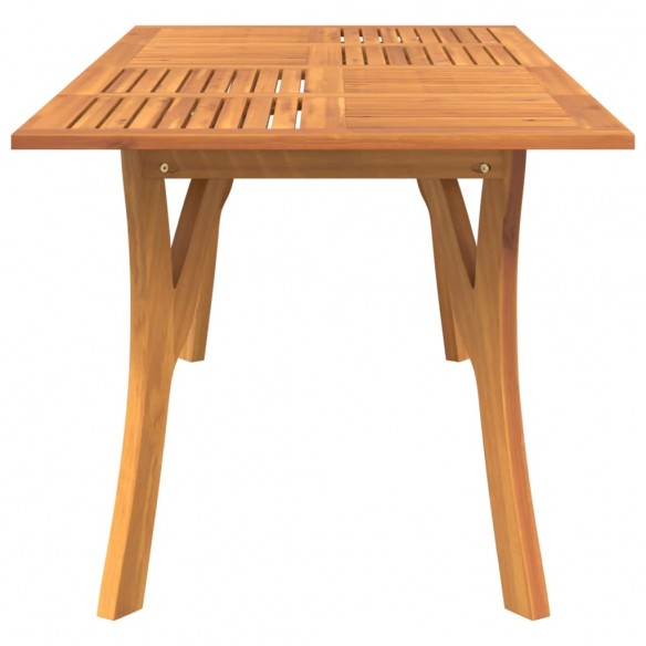 Table de jardin 200x90x75 cm Bois d'acacia solide