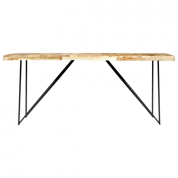 Table de salle à manger 180x90x76 cm Bois de manguier massif