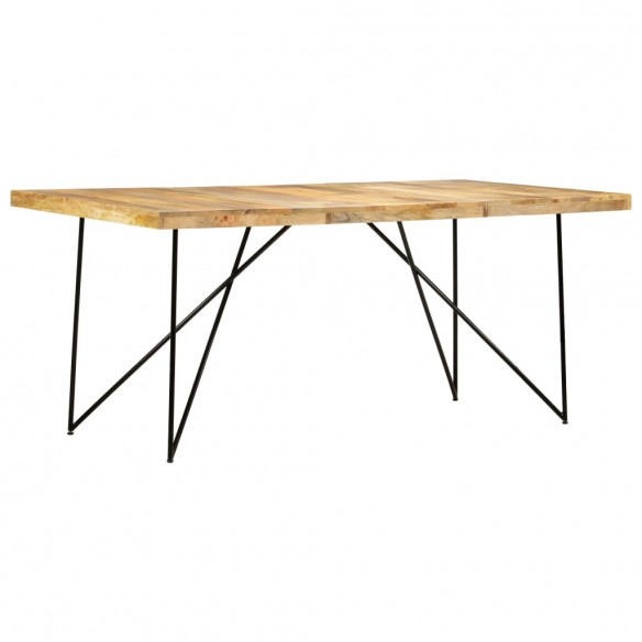 Table de salle à manger 180x90x76 cm Bois de manguier massif