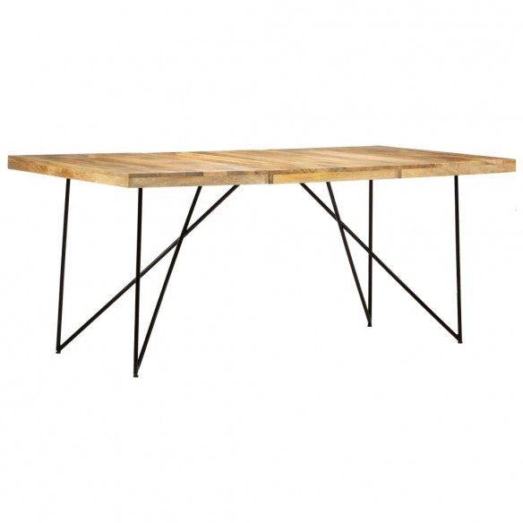 Table de salle à manger 180x90x76 cm Bois de manguier massif