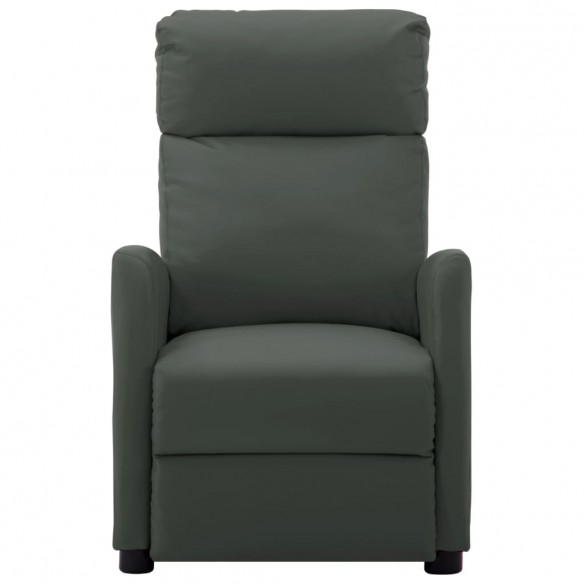 Fauteuil de massage électrique Gris Similicuir