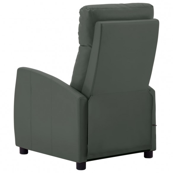 Fauteuil de massage électrique Gris Similicuir