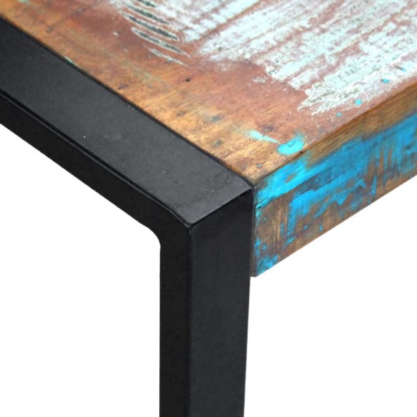 Table basse Bois de récupération massif 80 x 80 x 40 cm