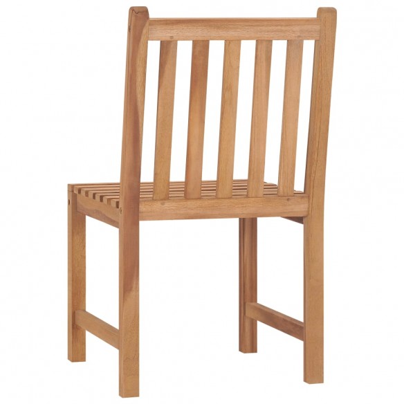 Chaises de jardin 2 pcs Bois de teck solide