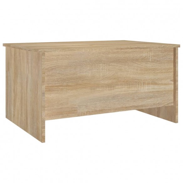 Table basse Chêne sonoma 80x55,5x41,5 cm Bois d'ingénierie