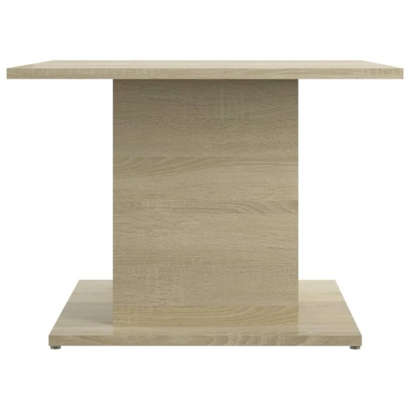 Table basse Chêne Sonoma 55,5x55,5x40 cm Aggloméré