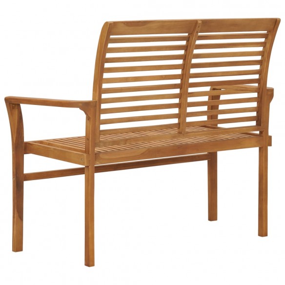 Banc de jardin 112 cm Bois de teck solide