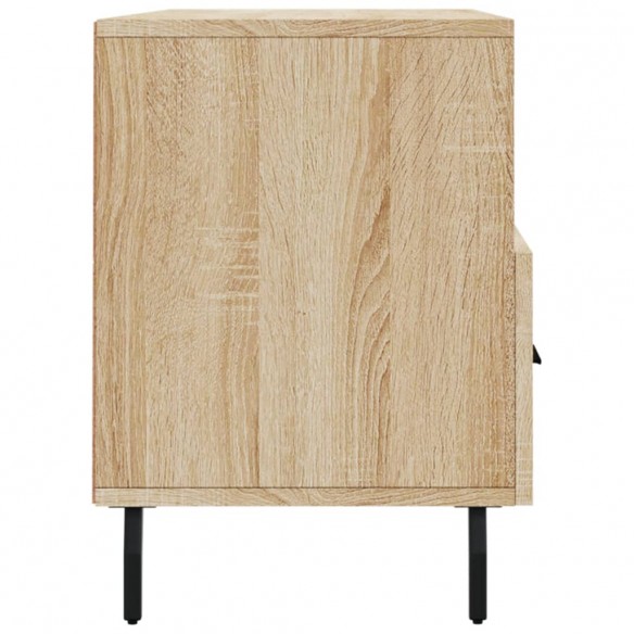 Meuble TV chêne sonoma 102x36x50 cm bois d'ingénierie