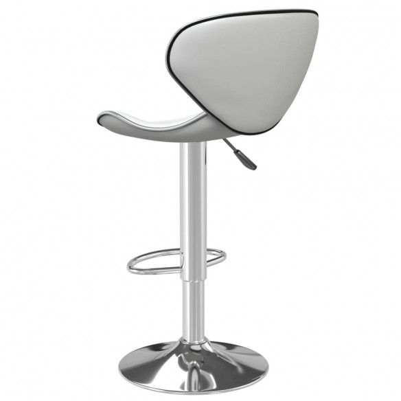 Tabouret de bar Blanc Similicuir