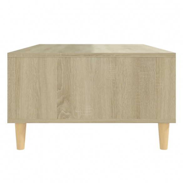 Table basse Chêne sonoma 103,5x60x35 cm Aggloméré