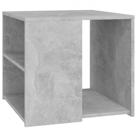 Table d'appoint Gris béton 50x50x45 cm Aggloméré