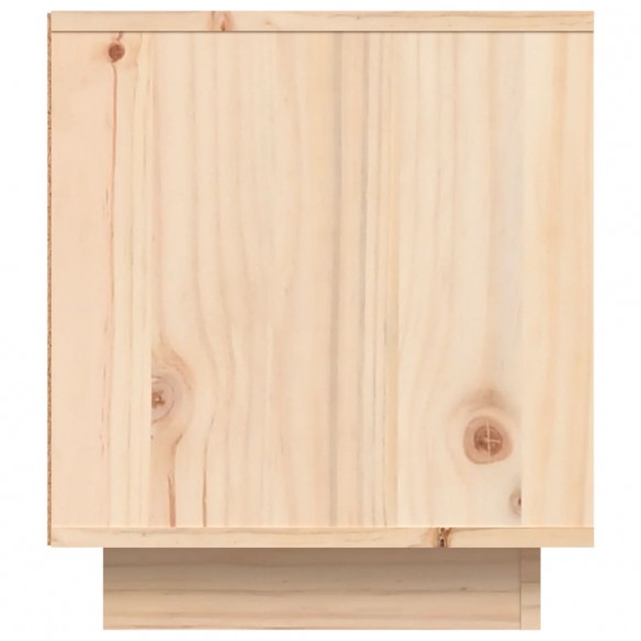 Meuble TV 80x35x40,5 cm Bois de pin massif