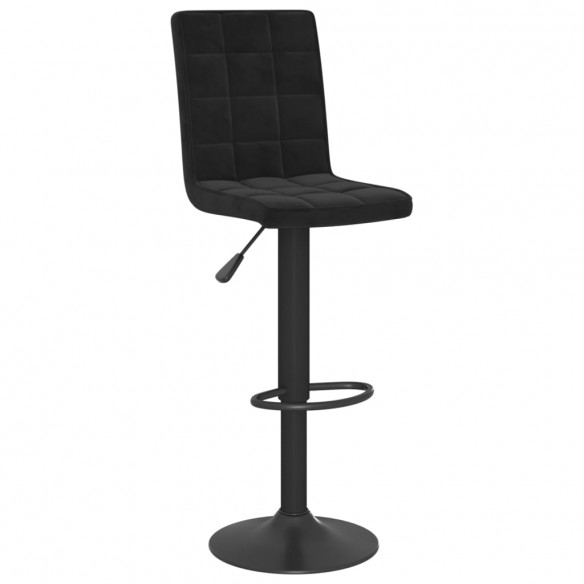 Tabouret de bar Noir Velours