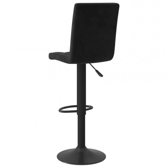 Tabouret de bar Noir Velours