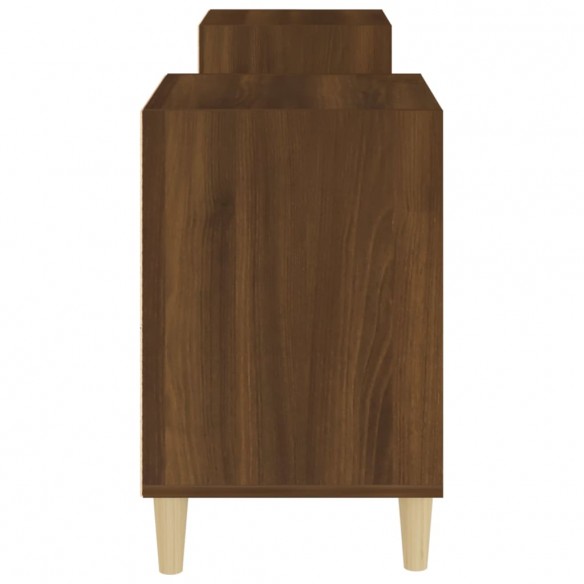 Meuble TV Chêne marron 160x35x55 cm Bois d'ingénierie