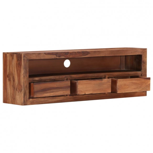 Meuble TV 120x30x40 cm Bois solide