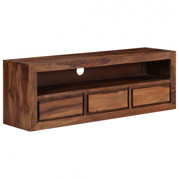 Meuble TV 120x30x40 cm Bois solide