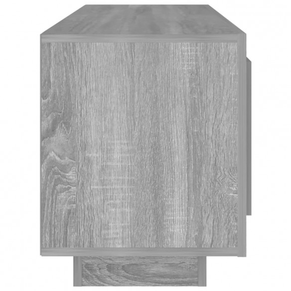 Meuble TV sonoma gris 102x35x45 cm bois d'ingénierie