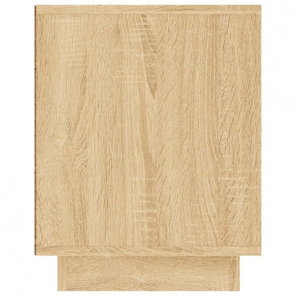 Meuble TV chêne sonoma 80x35x45 cm bois d'ingénierie