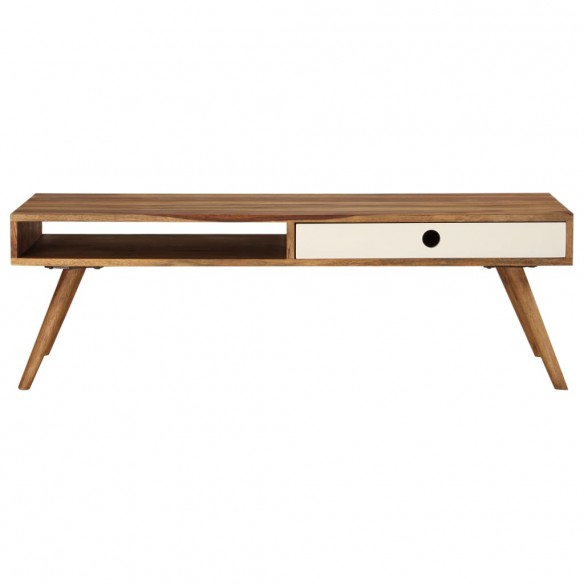 Table basse 110 x 50 x 35 cm Bois de Sesham massif