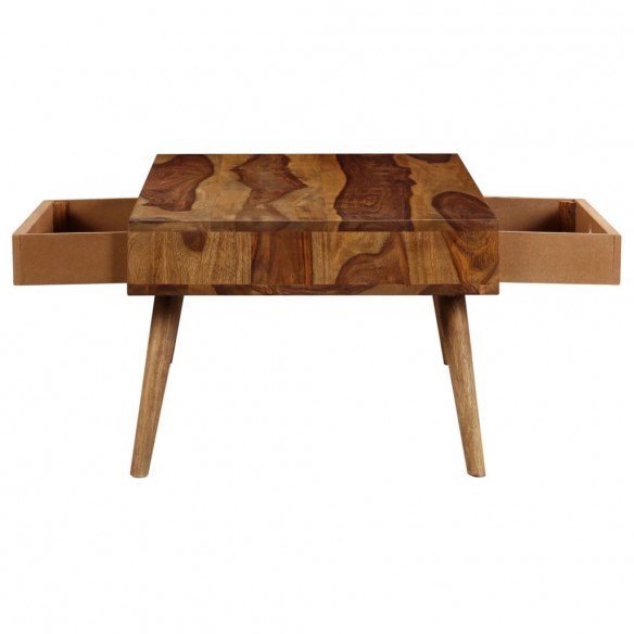 Table basse 110 x 50 x 35 cm Bois de Sesham massif