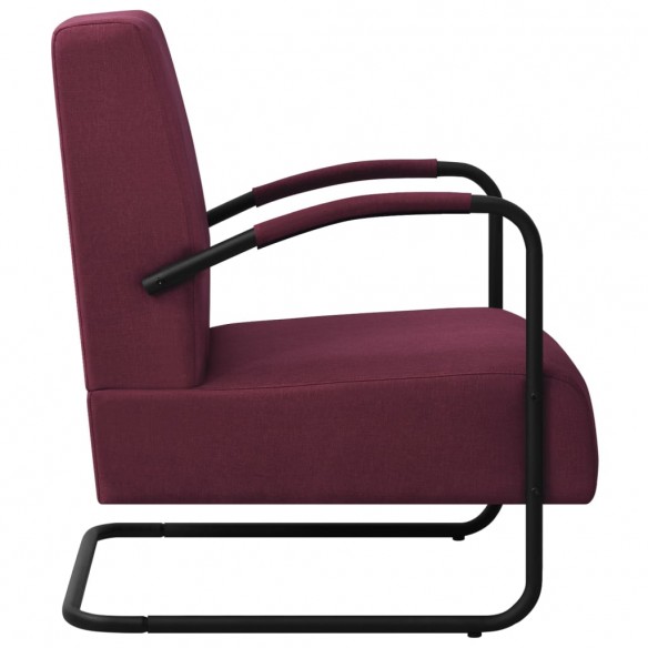 Fauteuil Violet Tissu