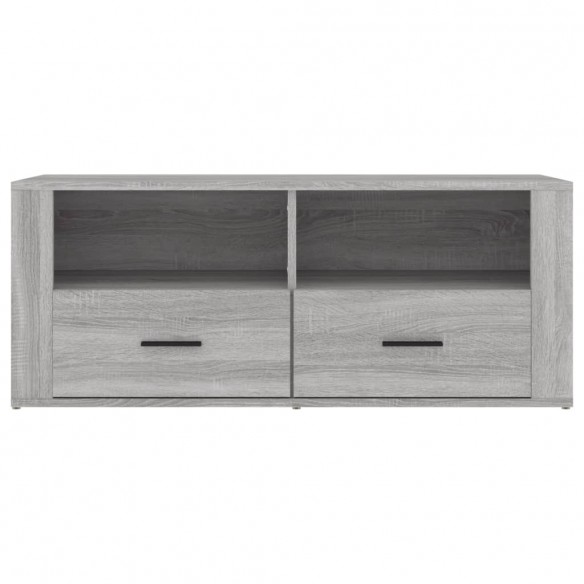 Meuble TV Sonoma gris 100x35x40 cm Bois d'ingénierie