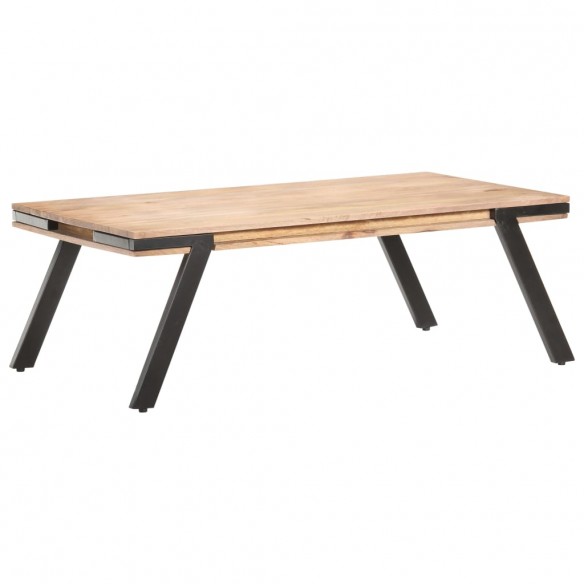 Table basse 114x65x40 cm Bois de manguier massif