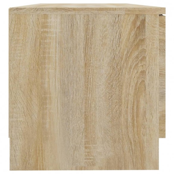 Meubles TV 2 pcs Chêne sonoma 80x35x36,5 cm Bois d'ingénierie