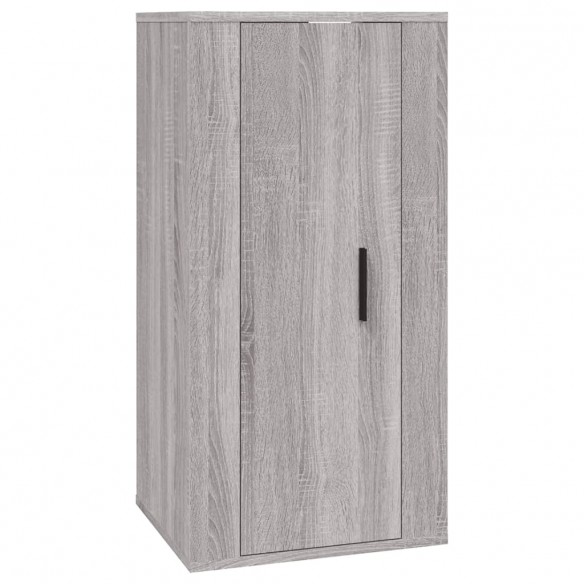 Ensemble de meubles TV 3 pcs Sonoma gris Bois d'ingénierie