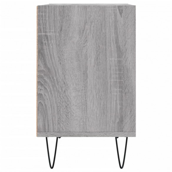 Meuble TV sonoma gris 69,5 x 30 x 50 cm bois d'ingénierie