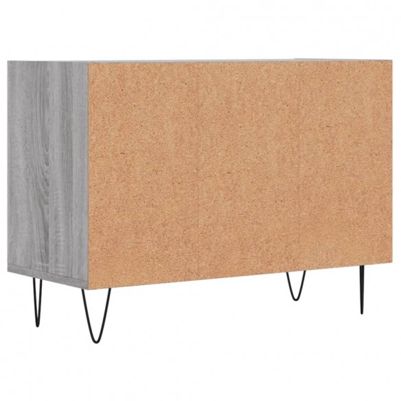 Meuble TV sonoma gris 69,5 x 30 x 50 cm bois d'ingénierie