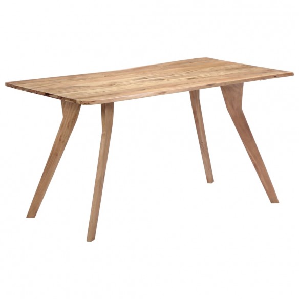 Table de salle à manger 140x80x76 cm Bois d'acacia massif