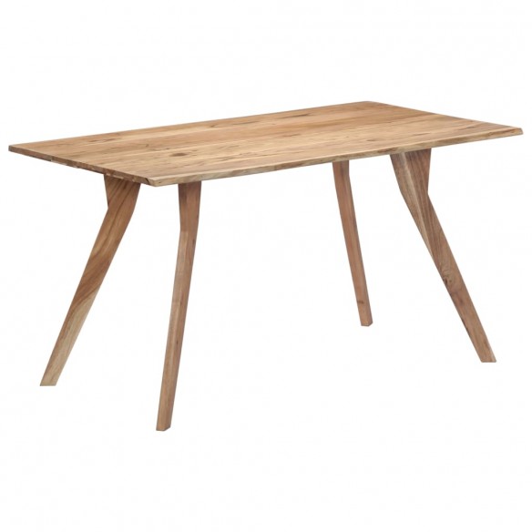 Table de salle à manger 140x80x76 cm Bois d'acacia massif