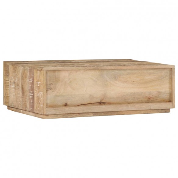 Table basse 90x60x30 cm Bois de manguier massif