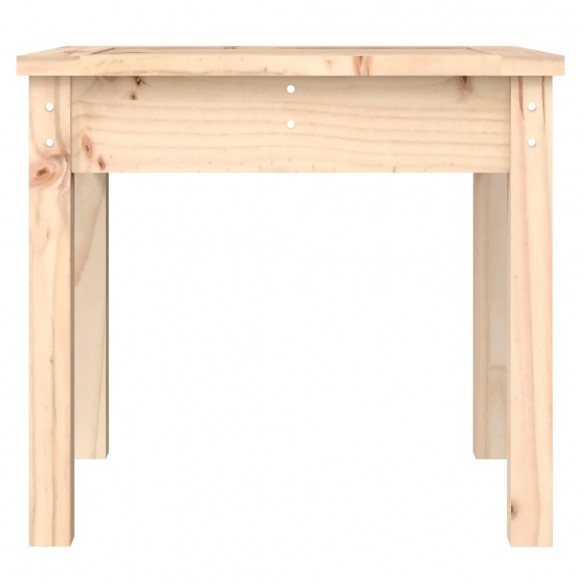 Banc de jardin 50x44x45 cm bois massif de pin