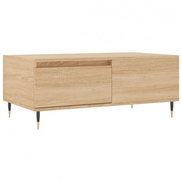 Table basse Chêne sonoma 90x50x36,5 cm Bois d'ingénierie