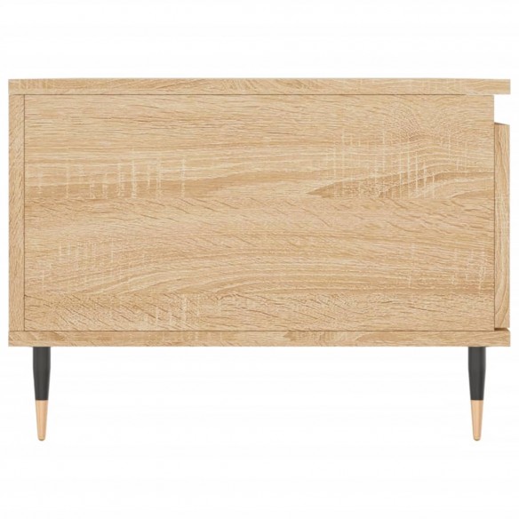 Table basse Chêne sonoma 90x50x36,5 cm Bois d'ingénierie