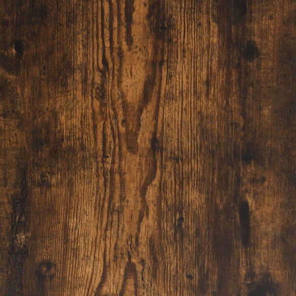 Table de chevet chêne fumé 40x35x47,5 cm bois d’ingénierie