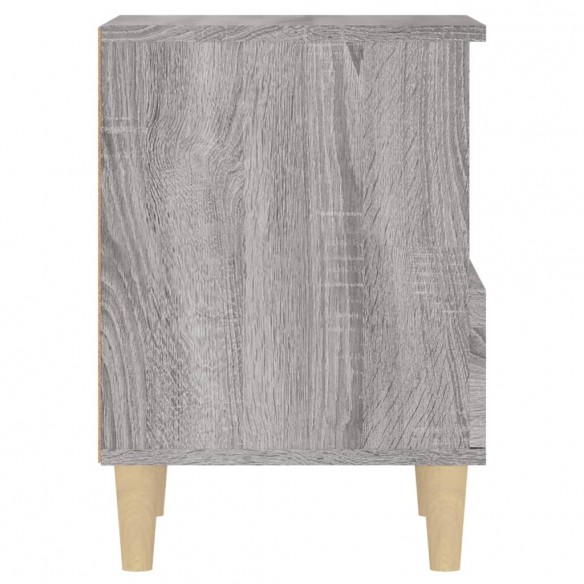 Table de chevet Sonoma gris 40x35x50 cm